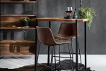 Lazera Bar Table + Halo Bar Chairs - Ginger -