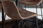 Lazera Bar Table + Halo Bar Chairs - Ginger -