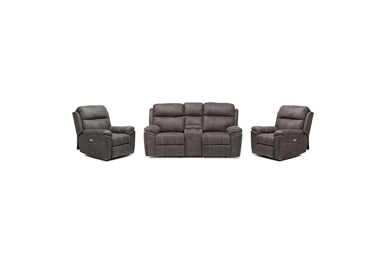 Ossian Cinema Recliner Set - Fossil -