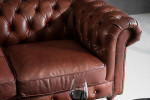 Jefferson Leather Lounge Suite - Brown -