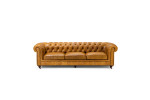 Jefferson Leather Lounge Suite - Tan Brown -