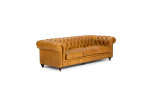 Jefferson Leather Lounge Suite - Tan Brown -