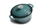 Nouvelle Cast Iron Casserole - 24cm - Forest -