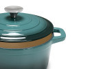 Nouvelle Cast Iron Casserole - 24cm - Forest -