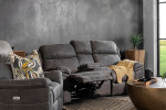 Ossian Cinema Recliner Set - Fossil -