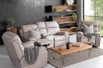 Ossian Cinema Recliner Set - Sandstone -