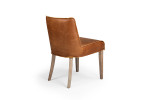 Tan Christian Leather Dining Chair | Dining Room Chairs -