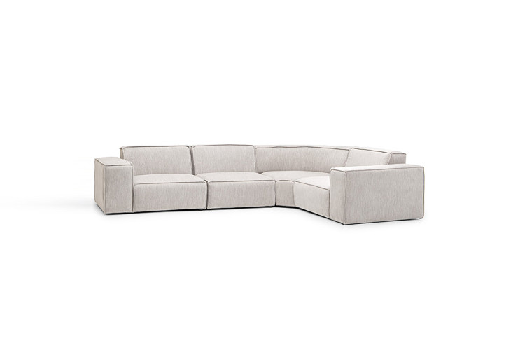 Jagger Modular - Corner Couch Set - Taupe -